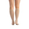 EvoNation Women's Solid Microfiber 8-15 mmHg Compression Socks Knee High - 4 of 4