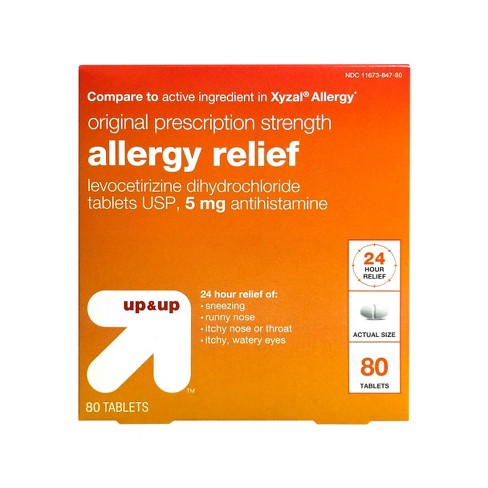 Levocetirizine Tablets - 80ct - Up &amp; Up™ : Target