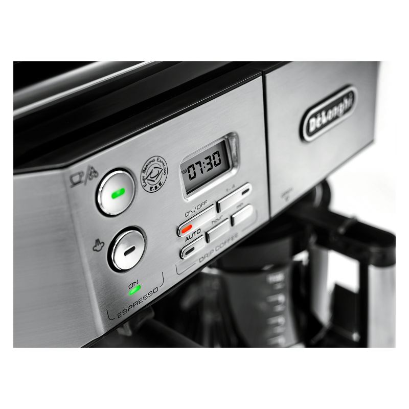 De'Longhi Combination Espresso/Coffee Machine - Stainless Steel BCO430, 4 of 11