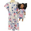 Doll Clothes Superstore Size 14 Patchwork Print Dresses For Girls And Dolls - 2 of 4