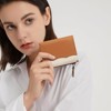 FATMOON Small Women’s Leather Wallet Bifold Slim RFID Blocking Credit Card Holder with Zipper Coin Pocket–for Everyday Carry,Travel - 2 of 4