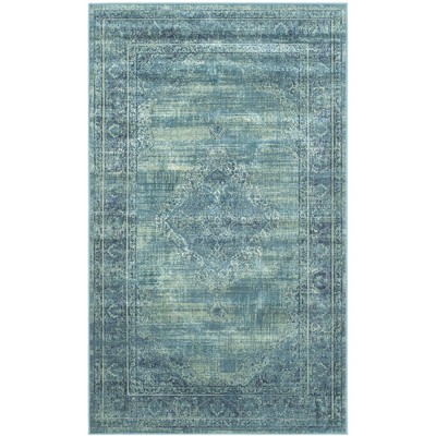 Vintage VTG112 Power Loomed Indoor Skid-Resistant Rugs - Safavieh