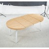 Vynxaria Oak Extendable Coffee Table with Versatile Design for Dining and Office Spaces - 4 of 4