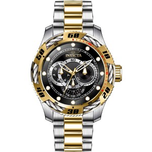 Invicta 45753 Men's Speedway Silver and Black Dial Bracelet Watch - 1 of 2