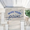 Stupell Industries Wipe Your Paws Greeting Printed Outdoor Imitation Sisal Door Mat, design by Lil' Rue - 4 of 4