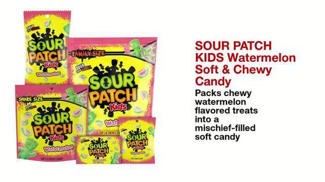 Sour Patch Watermelon Soft & Chewy Candy - 30oz, 2 of 15, play video