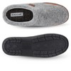 Haggar Men's Felt Indoor/Outdoor Clog Slipper - 3 of 4