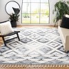 Moroccan Tassel Shag MTS661 Power Loomed Area Rug  - Safavieh - 2 of 4