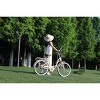 Aukfa Women's Beach Cruiser Bike 24 Inch ， 7 Speed with Dual V Brakes and Adjustable Seat, Adult City Bike - 4 of 4