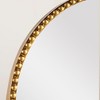 Dovelina Arched Metal Frame Gold Decorative Wall Mirror Hanging Mirror - 36"x24", - 4 of 4