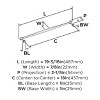Amerock Enlivity Appliance Pull for Large Panels and Oversized Cabinets - 3 of 4