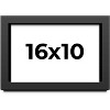 PosterPalooza | Shadow Box 1.5" Depth Black Picture Frame - UV Acrylic, Backing Board, Hanging Hardware - 2 of 4