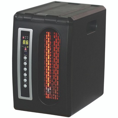 Comfort Glow Compact Sleek Design Infrared Energy Efficient Quartz Comfort Heater