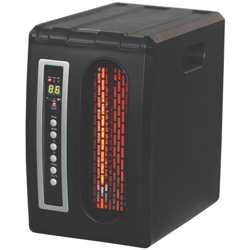Comfort Glow Compact Sleek Design Infrared Energy Efficient Quartz Comfort  Heater : Target