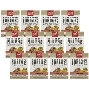 The Honest Kitchen Bone Broth Pour Overs Beef Stew Dog Food - Case of 12/5.5 oz - 1 of 4