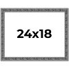 PosterPalooza | Distressed Black Picture Frame - UV Acrylic, Backing Board, Hanging Hardware Included - 2 of 4