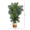 HomeStock  6.5 ft. Artificial Palm Tree in Planter for Indoor/Outdoor - 2 of 4