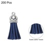 Unique Bargains PU Leather Craft Bracelets Jewelry Making Keychain Tassels 200 Pcs - 3 of 4