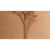 Artificial Rice Flower Stem – 40" Tall Rust Orange Faux Floral Accent, Set of 6 by Kalalou - 3 of 3