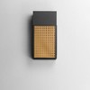Maxim Lighting Lattice 1 - Light Wall Light in  Black/Rattan - 3 of 3