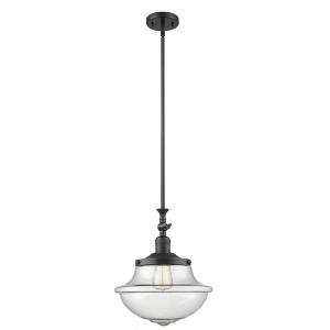 Oxford - 1 Light Mini Pendant In Traditional Style-15 Inches Tall and 11.75 Inches Wide - 1 of 1