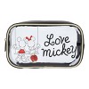 Mickey 3-Piece Set Toiletry Bags with Clear PVC Makeup Bag - 3 of 4