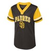MLB San Diego Padres Girls' Henley Jersey - 2 of 3