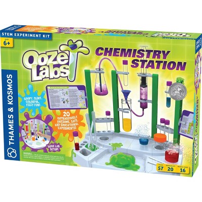 Educational Toys For Child Microscope Kit Home School Science Chemistry Lab Set 