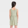 Girls' Rib Tank Dress - Cat & Jack™ Hot Pink - 2 of 3