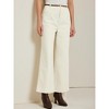 Allegra K Women's Fall Winter Wool Blend High Waist Wide Leg Business Casual Pants - 2 of 4
