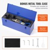 VEVOR Electric Hydraulic Rebar Bender, 1500W Portable Rebar Bending Machine, Bending up to 3/4 Inch #6 (6-20mm) within 4 Seconds, Black&Blue - 4 of 4