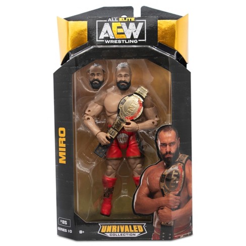 Aew Unrivaled 10 Miro Action Figure : Target