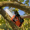 VEVOR Gas Chainsaw, 25.4CC 12" 1.2HP, Gasoline Powered Chain Saw, Handheld Cordless Petrol Chainsaws for Tree Wood Branch Cutting, Orange - 2 of 4