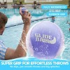 Joyfy 4 Pcs Skip Water Balls Set, Splash Water Bouncing Balls with Mesh Bag, Beach Toys, Pool Toys, Beach Games for Kids and Family Summer Fun - 3 of 4