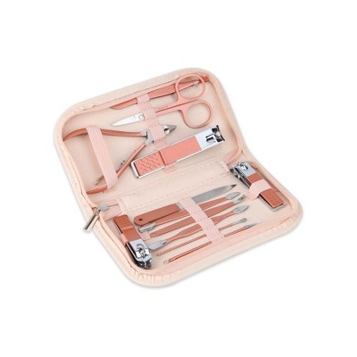 LOVELAY CREATIONS 12-in-1 Stainless Steel Manicure Set