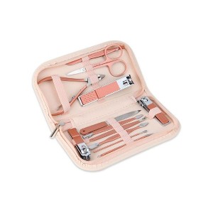 LOVELAY CREATIONS 12-in-1 Stainless Steel Manicure Set - 1 of 4