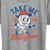 Women's - Instant Message - Take Me To The Ballgame Short Sleeve Graphic T-Shirt - 2 of 4
