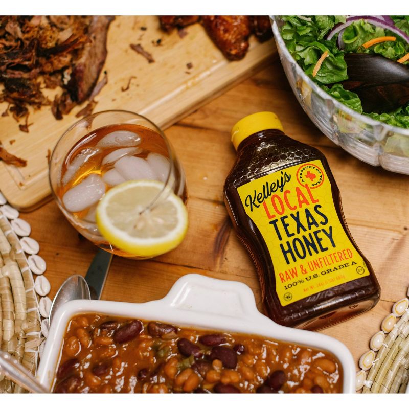 Kelley&#39;s Local Texas Raw &#38; Unfiltered Honey - 24oz, 3 of 6