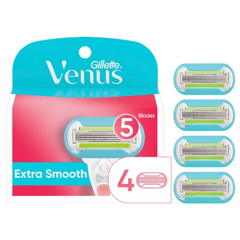 Venus Extra Smooth Women's Razor Blade Refills - 4ct : Target