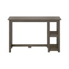Plank+Beam Solid Wood Computer Desk with Shelves, Simple Desk for Bedroom, Home Office Study Desk, 47.25" - 3 of 4