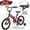VASIP 16 Inch Kids Bike with Training Wheels - Adjustable Bicycle for Boys Ages 4-7 Years - 4 Colors, Easy Assembly - 2 of 4