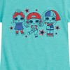 Girls' - LOL Surprise! - Fourth of July Fitted Short Sleeve Graphic T-Shirt - 2 of 4