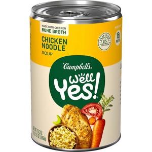 Campbell's Well Yes! Chicken Noodle Soup - 16.2oz - 1 of 4