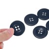 Unique Bargains Resin Snap Fastener Round Flat 4-Hole Sewing Buttons 10 Pcs - 4 of 4