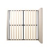 Contemporary  King Size Bed Frame with Button Tufted Diamond Stitching, Plush Upholstered Platform Bed Frame with Headboard -Christopher Knight Home - 3 of 4