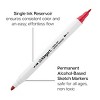KINGART Twin-Tip Sketch Markers, Alcohol-Based, 12 Colors - 2 of 4