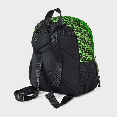 Boys' Minecraft 11" Mini Backpack - Black/Green - image 2