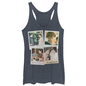 Women's Sixteen Candles Character Polaroids Racerback Tank Top - 1 of 3