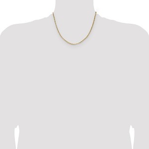 Chisel Stainless Steel Polished Yellow IP-plated 2.2mm 18" Fancy Box/Paperclip Link Chain Necklace - 1 of 4