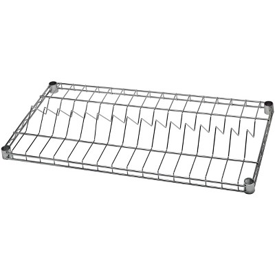 Quantum Storage Systems Wire Reel Shelf, 18"W X 36"L, 400 Lb. Load Capacity Per Shelf, Chrome Plated Finish, Nsf